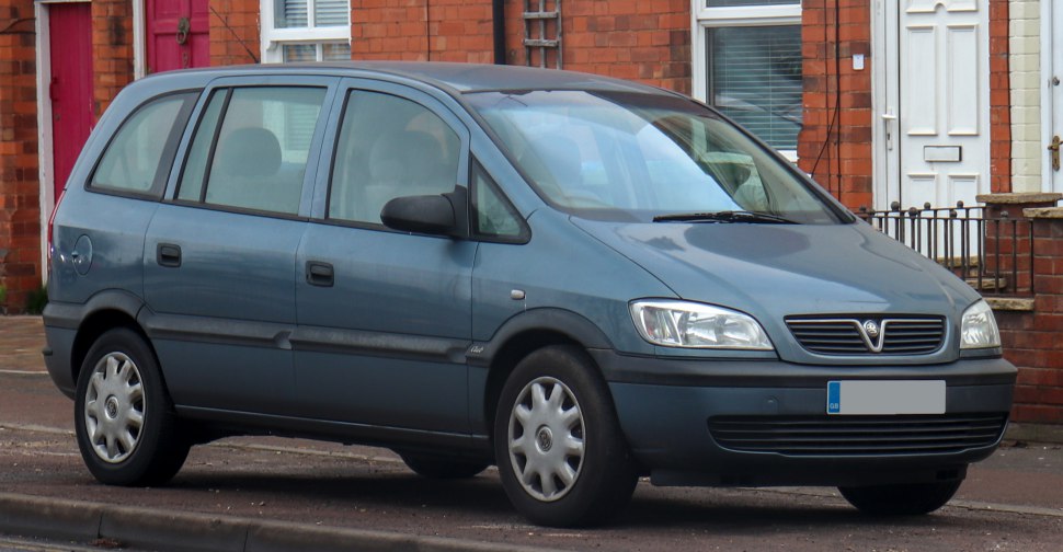 Vauxhall Zafira Technical Specifications And Fuel Economy
